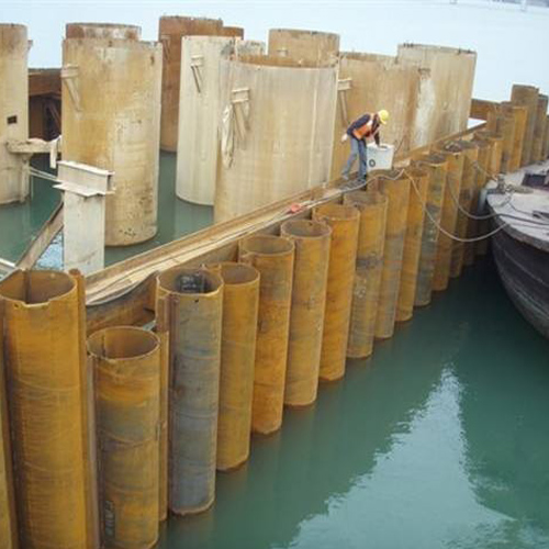 乐山钢护筒现场安装